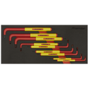 Sealey TBTE06 Insulated TRX-Star* Key 9pc with Tool Tray - VDE Approved