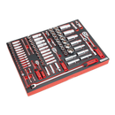 Sealey TBTPCOMBO2 14 Drawer Tool Chest Combination with 446pc Tool Kit - Black