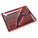 Sealey TBTPCOMBO1 14 Drawer Tool Chest Combination with 446pc Tool Kit - Red