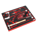 Sealey TBTPCOMBO4 14 Drawer Tool Chest Combination with 446pc Tool Kit - Orange