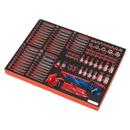Sealey TBTP07 177pc Specialised Bit & Socket Set with Tool Tray