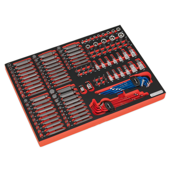 Sealey TBTP07 177pc Specialised Bit & Socket Set with Tool Tray