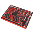 Sealey TBTP11 44pc Specialised Spanner Set with Tool Tray