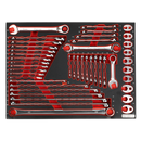 Sealey TBTP11 44pc Specialised Spanner Set with Tool Tray