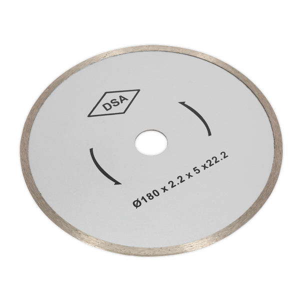 Sealey TC180B/04 Diameter 180mm Blade