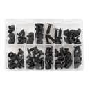 Sealey TCFT100AS Fir Tree Clip Assortment - Pack of 100