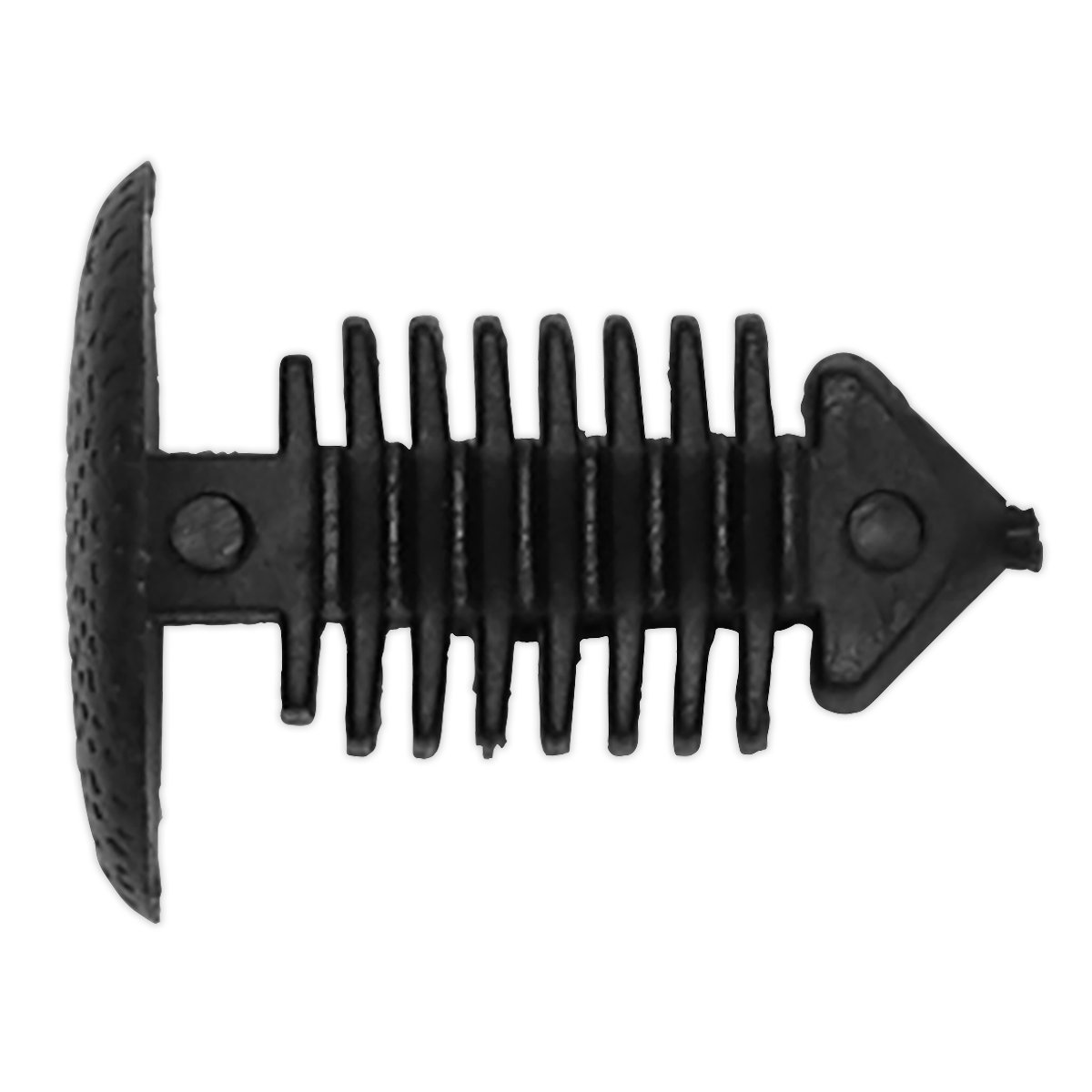 Sealey TCFT1418 Fir Tree Clip, Carpet/Trim, Black, Diameter 14mm x 18mm, GM - Pack of 20