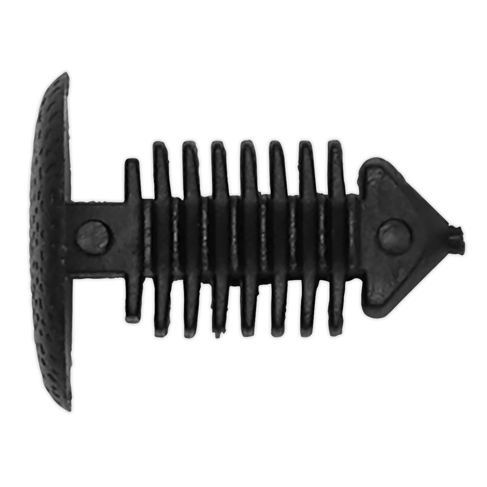 Sealey TCFT1418 Fir Tree Clip, Carpet/Trim, Black, Diameter 14mm x 18mm, GM - Pack of 20