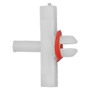 Sealey TCMC1805U Side Moulding Clip, 18mm x 14mm, Universal - Pack of 20