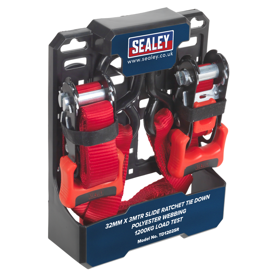 Sealey TD1202SR Slide Ratchet Tie Down
