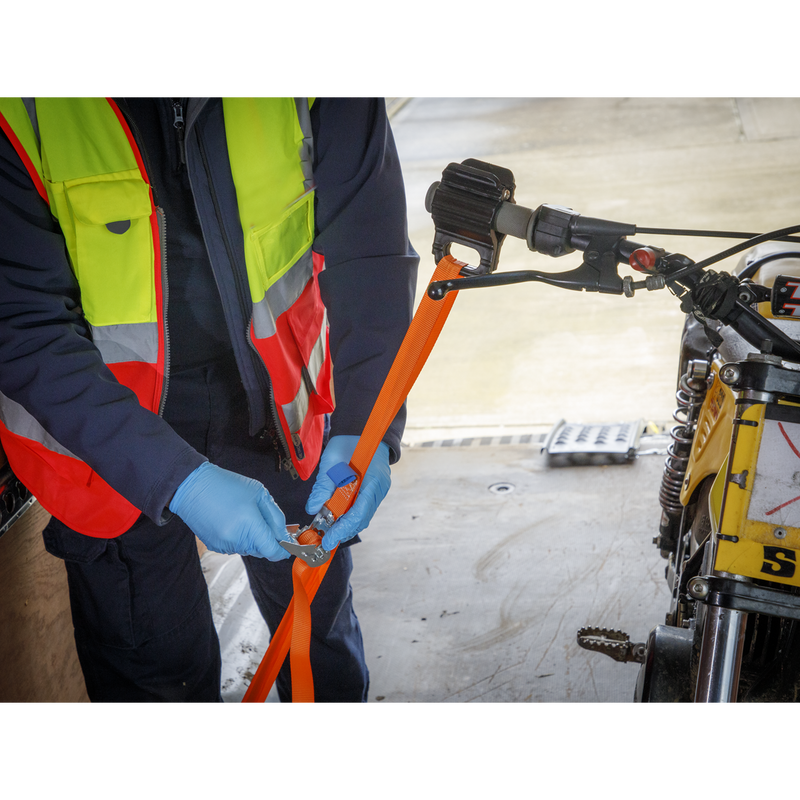 Sealey TDC01 Handlebar Tie Down Clamp - Pair