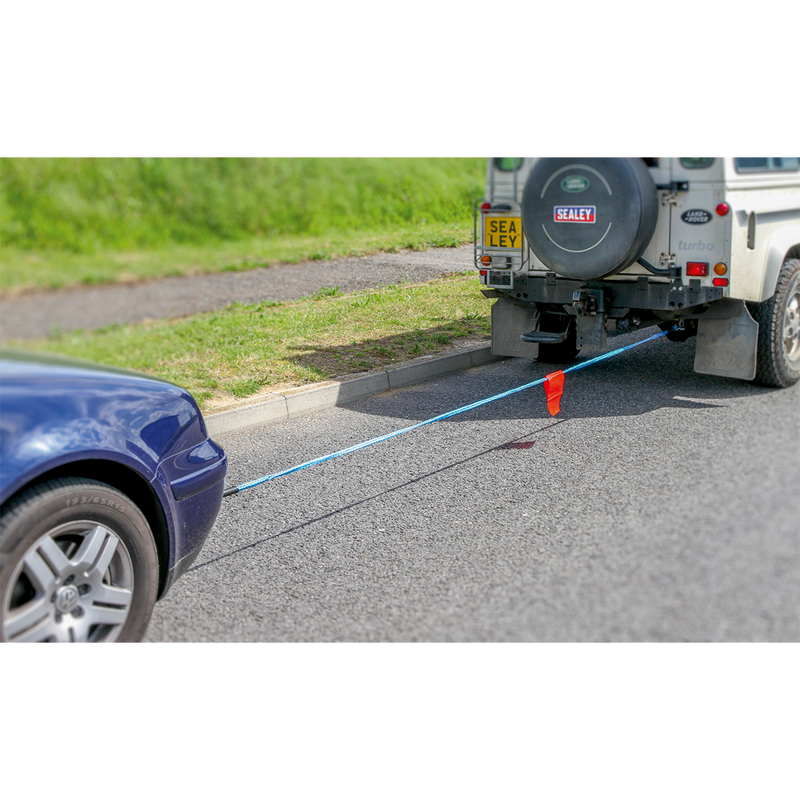 Sealey TH2502 Tow Rope 2000kg Rolling Load Capacity