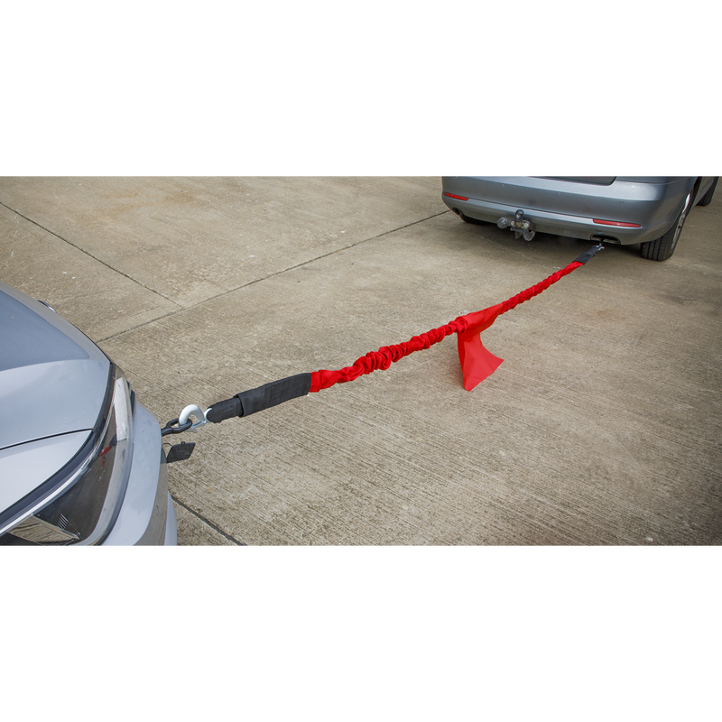 Sealey TH5002 Tow Rope 5000kg Rolling Load Capacity