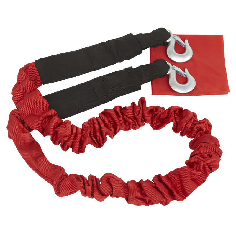Sealey TH5002 Tow Rope 5000kg Rolling Load Capacity