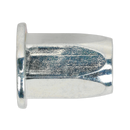 Sealey TIFHM8 M8 Full Hex Threaded Insert (Rivet Nut) Standard Flange - Pack of 50