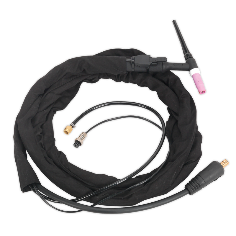 Sealey TIG11S 16mm Inverter TIG Welding Torch with Push-Button