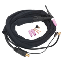 Sealey TIG12S 25mm Inverter TIG Welding Torch with Push-Button