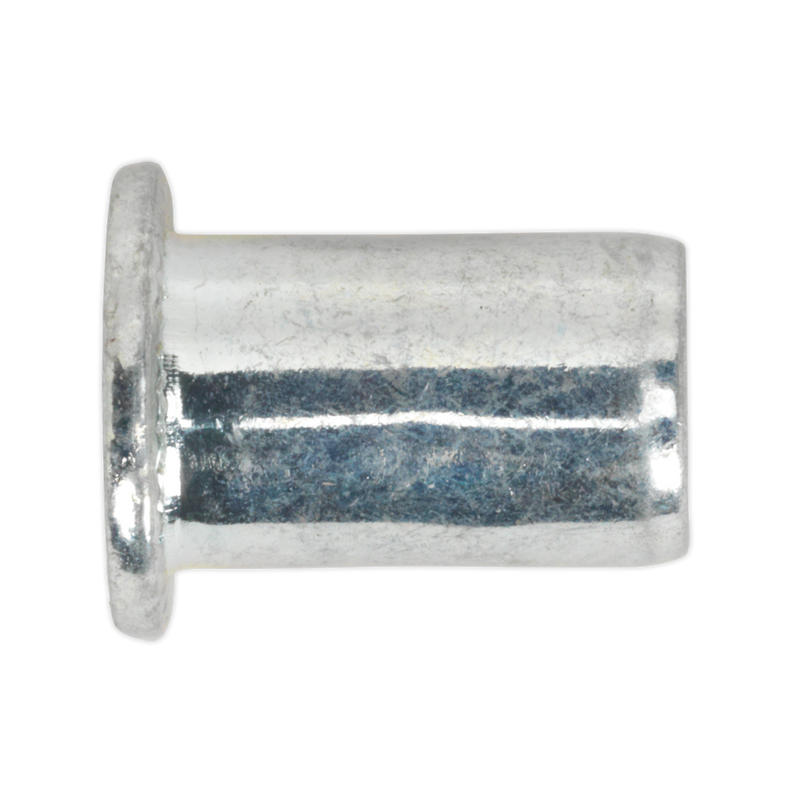 Sealey TIRM4 M4 Regular Threaded Insert (Rivet Nut) - Pack of 50