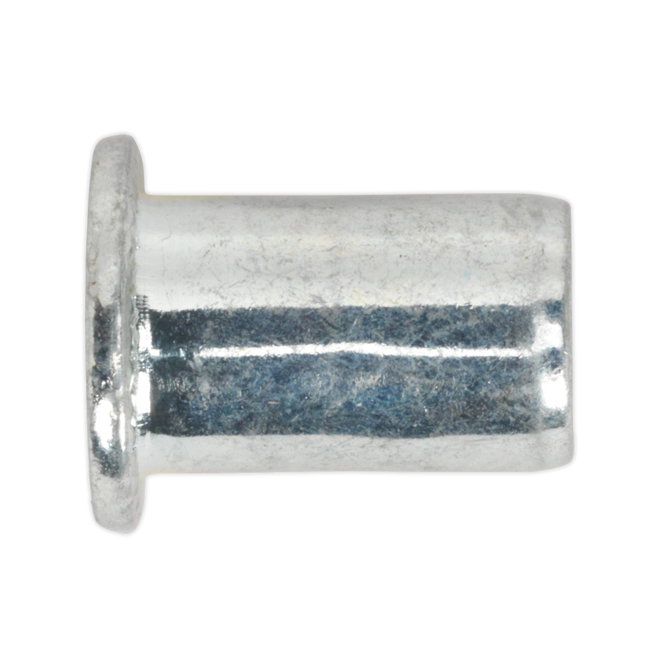 Sealey TIRM6 M6 Regular Threaded Insert (Rivet Nut) - Pack of 50