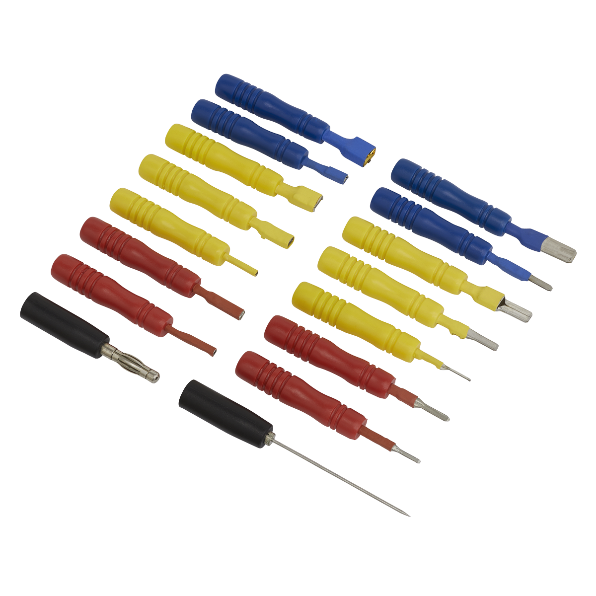 Sealey TLCS01 16pc Test Lead Connector Set