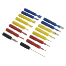 Sealey TLCS01 16pc Test Lead Connector Set