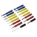 Sealey TLCS01 16pc Test Lead Connector Set