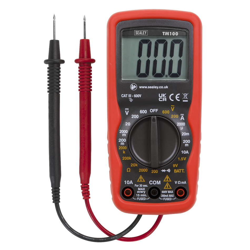 Sealey TM100 6-Function Professional Digital Multimeter