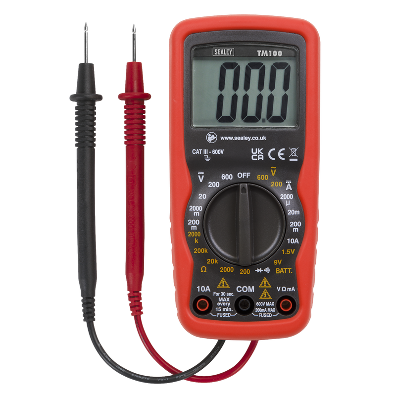 Sealey TM100 6-Function Professional Digital Multimeter