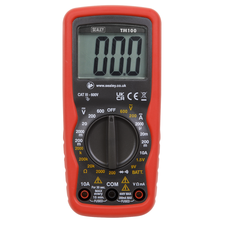 Sealey TM100 6-Function Professional Digital Multimeter