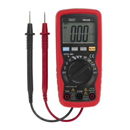 Sealey TM102 8-Function Professional Auto-Ranging Digital Multimeter