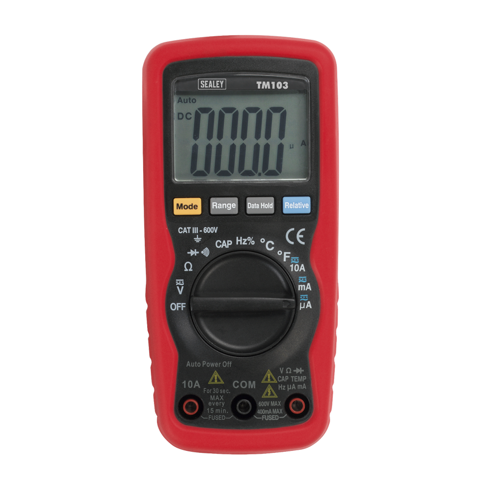 Sealey TM103 11-Function Professional Auto-Ranging Digital Multimeter