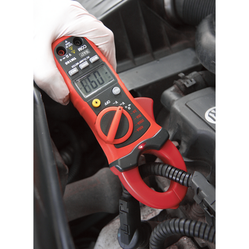 Sealey TM105 6-Function Professional Auto-Ranging Digital Clamp Meter NCVD