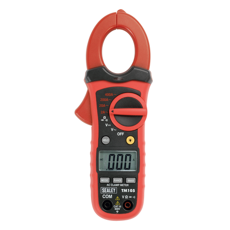 Sealey TM105 6-Function Professional Auto-Ranging Digital Clamp Meter NCVD
