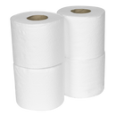 Sealey TOL40 Plain White Toilet Roll - Pack of 4 x 10 (40 Rolls)