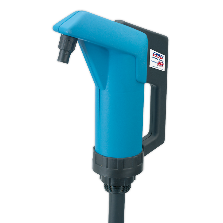 Sealey DT55BCOMBO1 55L Portable Dispensing Tank with AdBlue‚àö√á¬¨√Ü Pump - Blue