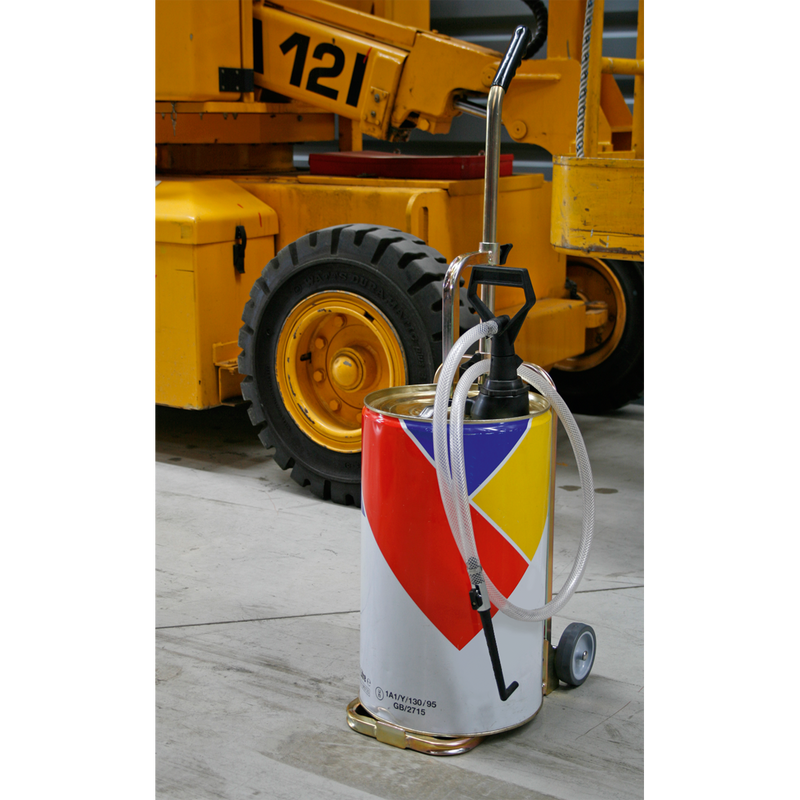 Sealey TP67DT Gear Oil Pump Drum Trolley