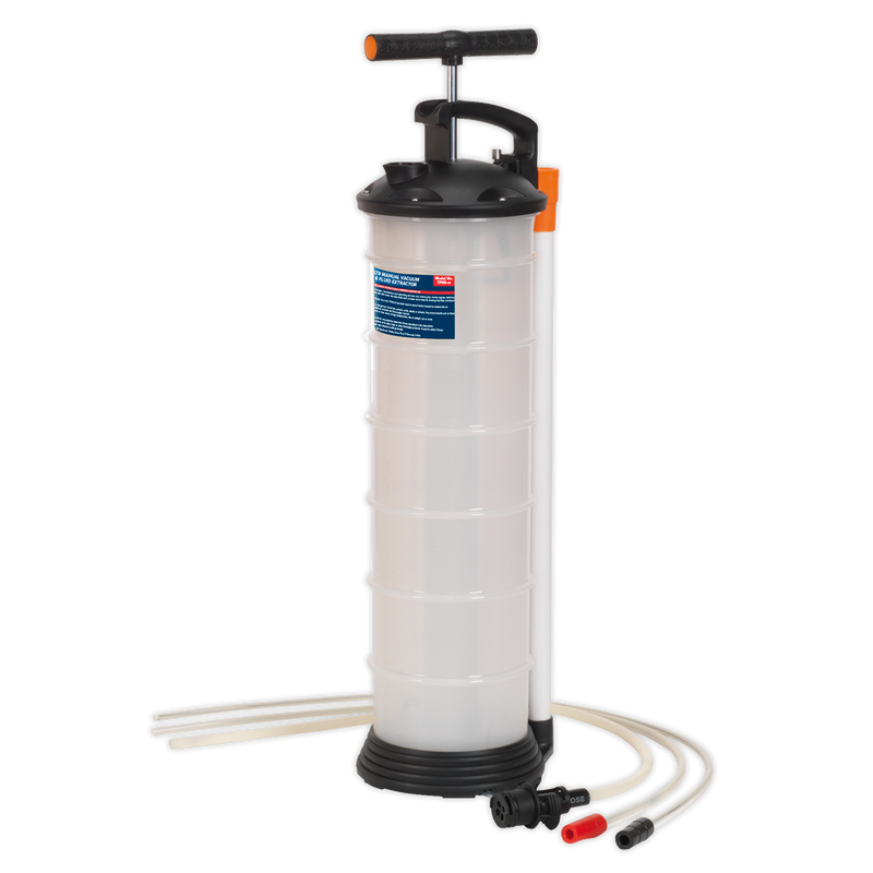 Sealey TP69 6.5L Manual Vacuum Oil & Fluid Extractor