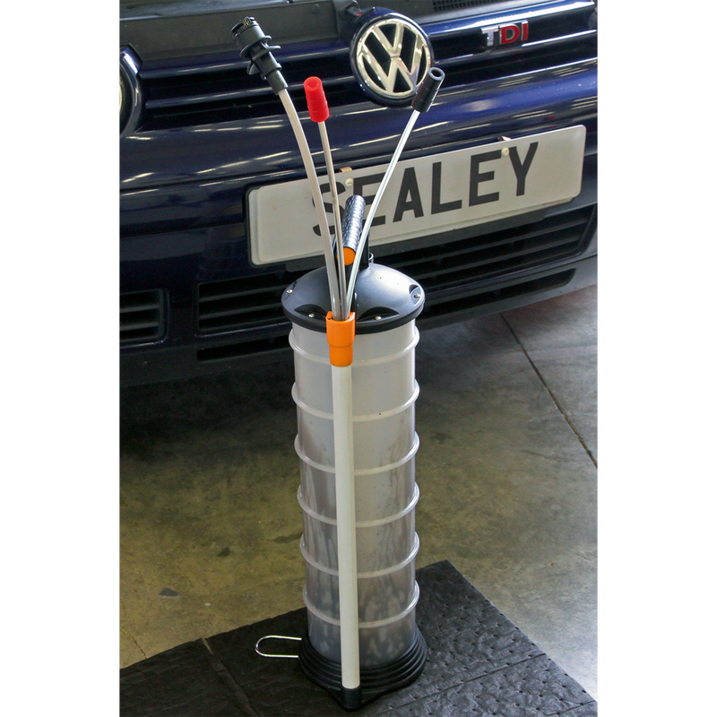 Sealey TP69 6.5L Manual Vacuum Oil & Fluid Extractor