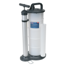 Sealey TP6901 9L Manual Vacuum Oil & Fluid Extractor