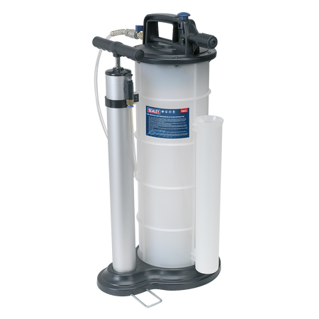 Sealey TP6904 9L Manual/Air Vacuum Oil & Fluid Extractor