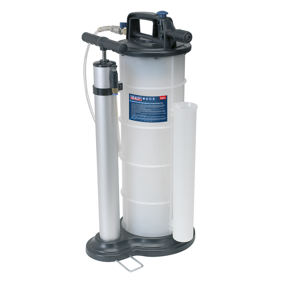 Sealey TP6904 9L Manual/Air Vacuum Oil & Fluid Extractor