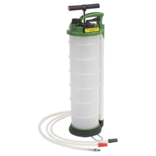 Sealey TP6905 6L Manual Vacuum Oil & Fluid Extractor & Discharge