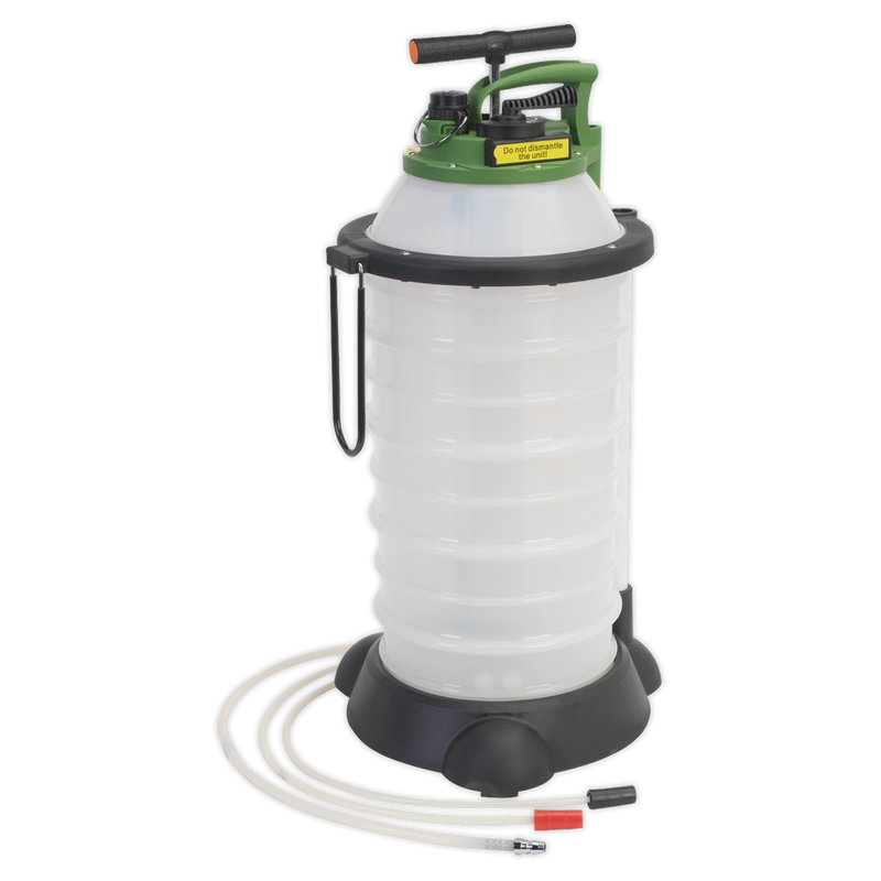 Sealey TP6906 18L Manual Vacuum Oil & Fluid Extractor & Discharge