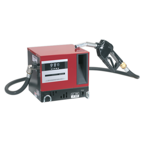 Sealey TP955 56L/min Wall Mounting Diesel/Fluid Transfer System with Meter