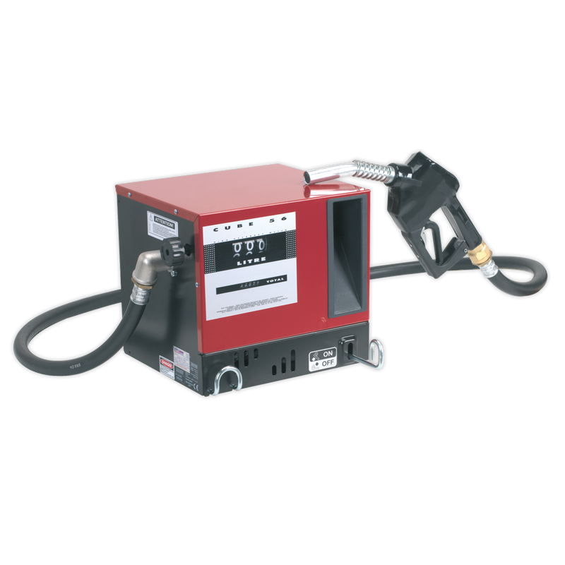 Sealey TP955 56L/min Wall Mounting Diesel/Fluid Transfer System with Meter