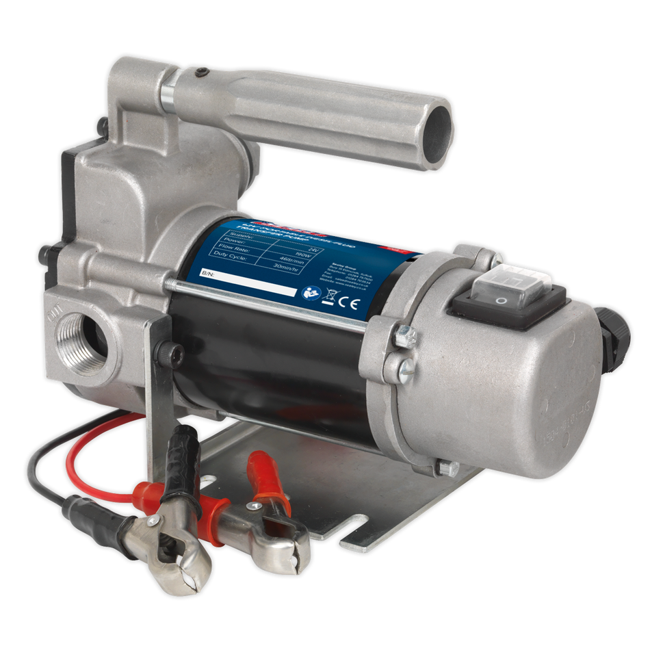 Sealey TP9624 24V Portable Diesel/Fluid Transfer Pump