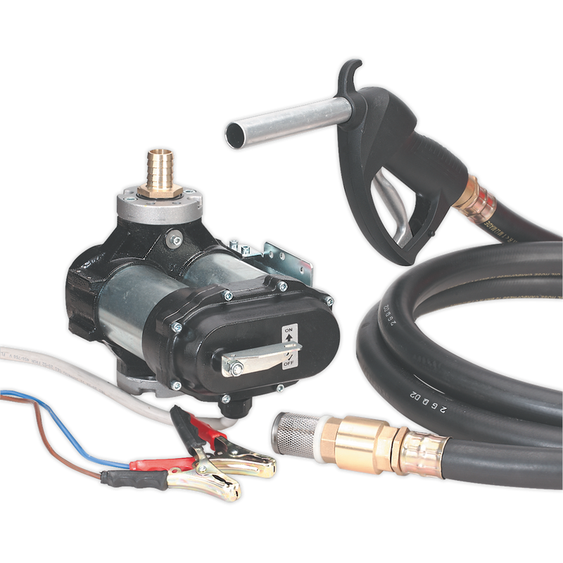 Sealey TP9824 24V High Flow Diesel & Fluid Transfer Pump