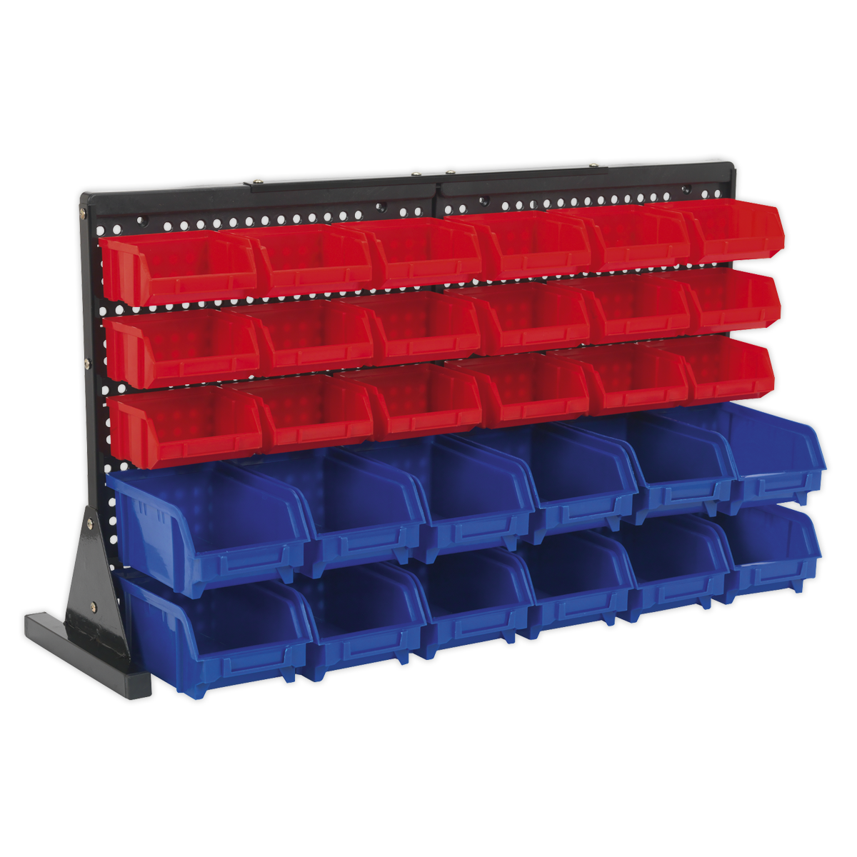 Sealey TPS1218 30 Bin Bench Mounting Storage System