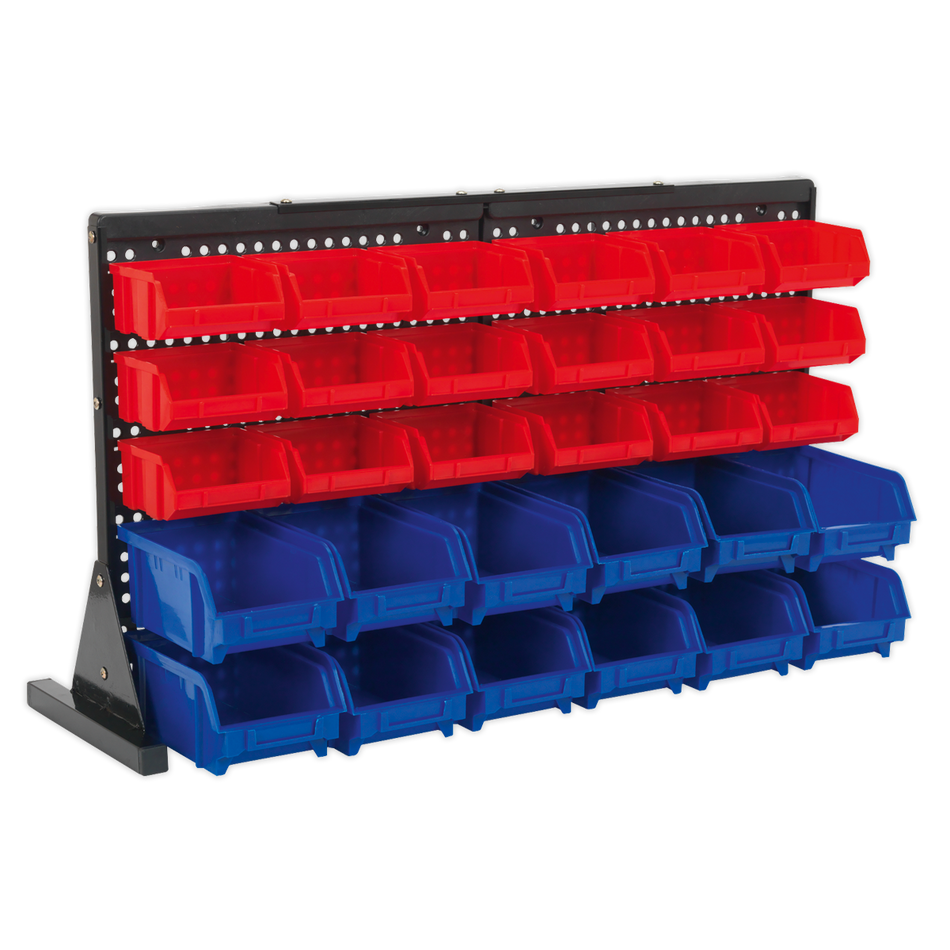 Sealey TPS1218 30 Bin Bench Mounting Storage System
