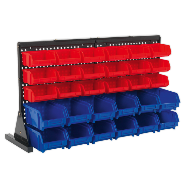 Sealey TPS1218 30 Bin Bench Mounting Storage System